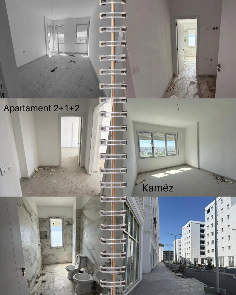 Tirane, shitet apartament 2+1+Ballkon Kati 3, 121 m² 121.500 € (Kamez)