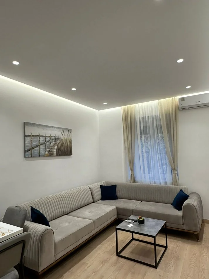 Tirane, jepet me qera apartament 1+1 Kati 0, 50 m² 700 € (Bllok)