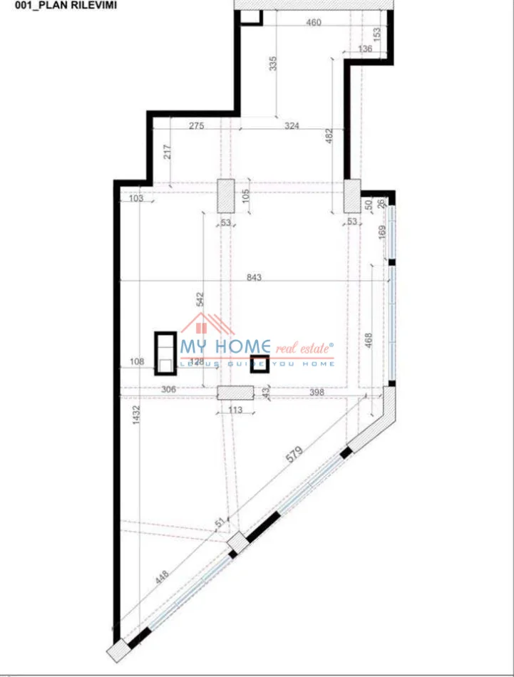 Tirane, jepet me qera dyqan Kati 1, 190 m² 2.500 € (Rruga e Durresit)