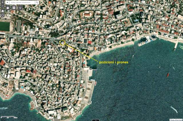 Sarande, shes lokal Kati 0, 80 m²  (Rruga Idriz Alidhima)