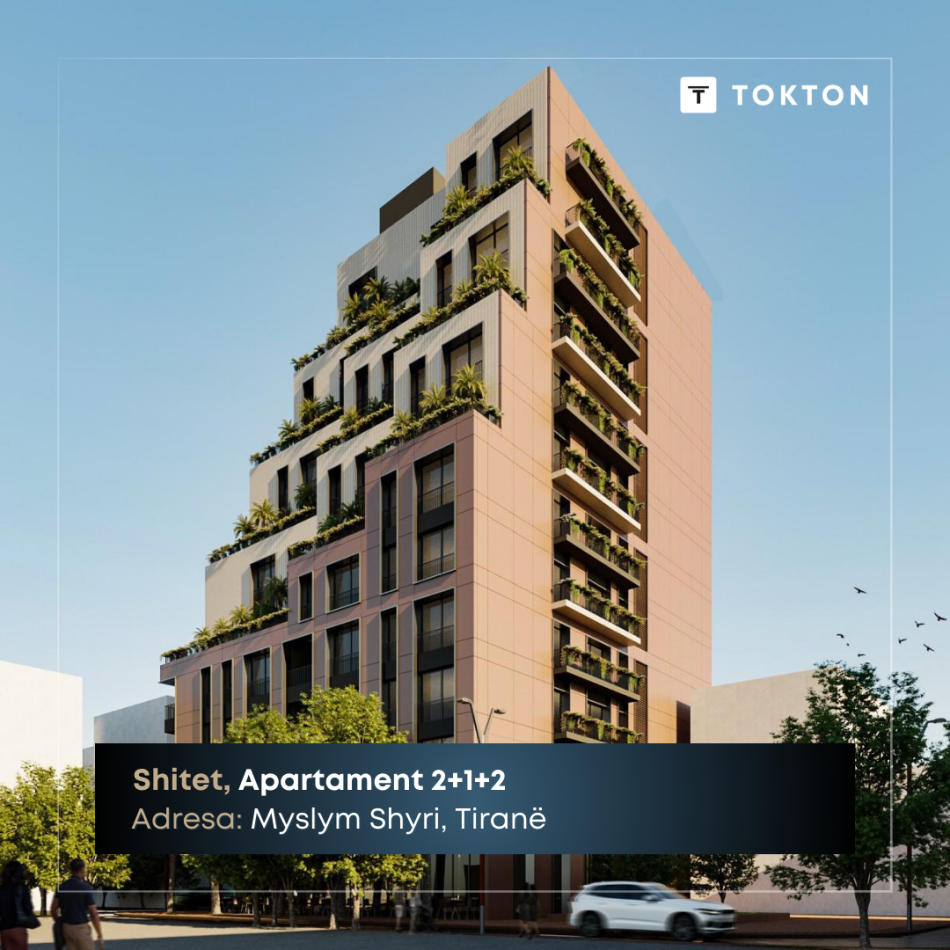 Tirane, shitet apartament 2+1 Kati 4, 160 m² 560.000 € (Myslym Shyri, Tiranë, TT 1771)