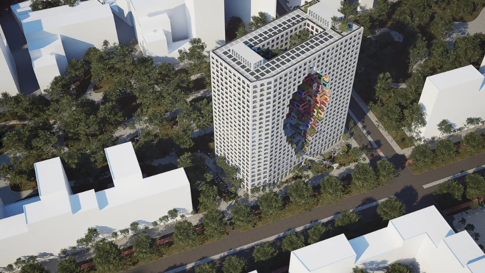 Tirane, shitet apartament 2+1 Kati 18, 144 m² (Bulevardi i Ri)