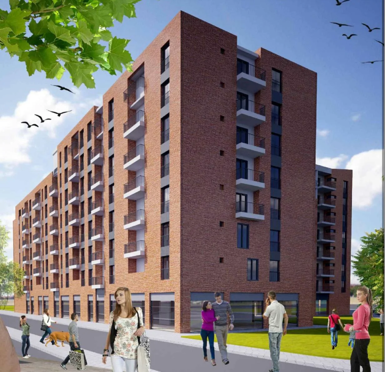 Apartament 2+1+2/verandë në shitje, Ali Demi