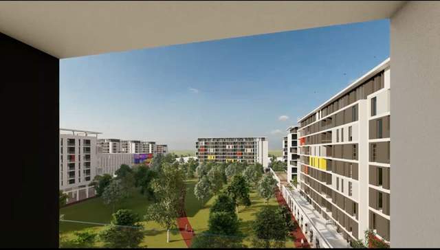 Tirane, shitet apartament 2+1+BLK Kati 2, 80 m² 65.000 Euro (Univers City)