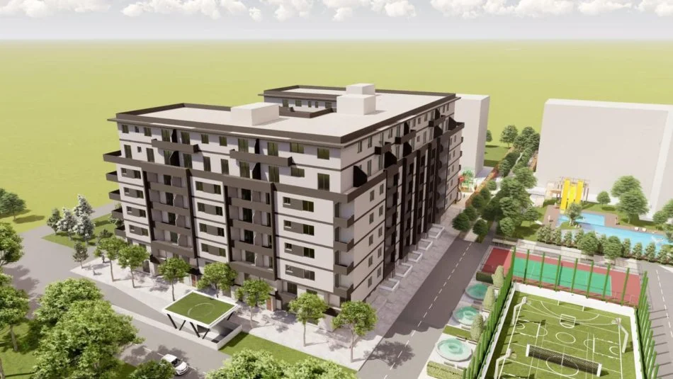 Durres, shitet apartament 1+1+Ballkon Kati 4, 59 m² 62.000 € (Golem)