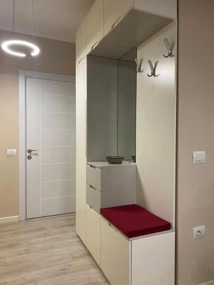 Shqiperi, jepet me qera apartament 2+1+Ballkon Kati 6, 100 m² 700 € (RRUGA BADRI KARAPICI)