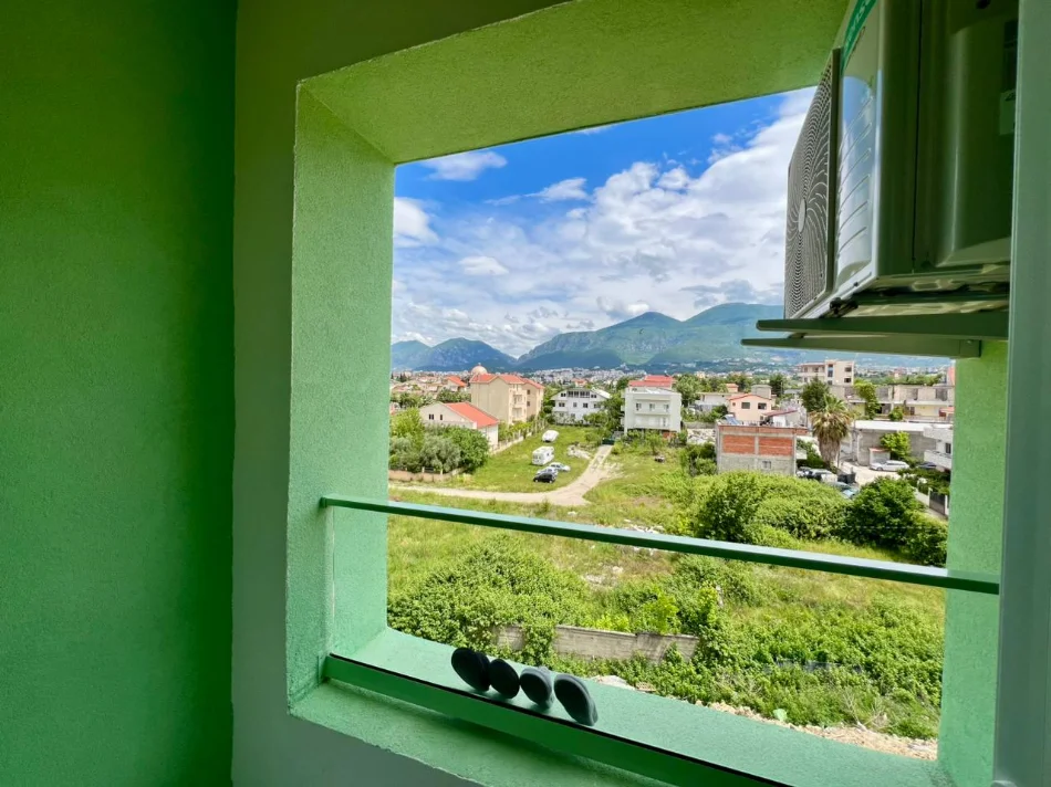 Tirane, jepet me qera apartament 2+1+Ballkon Kati 5, 70 m² 450 € (Kopleksi Magalem 21)