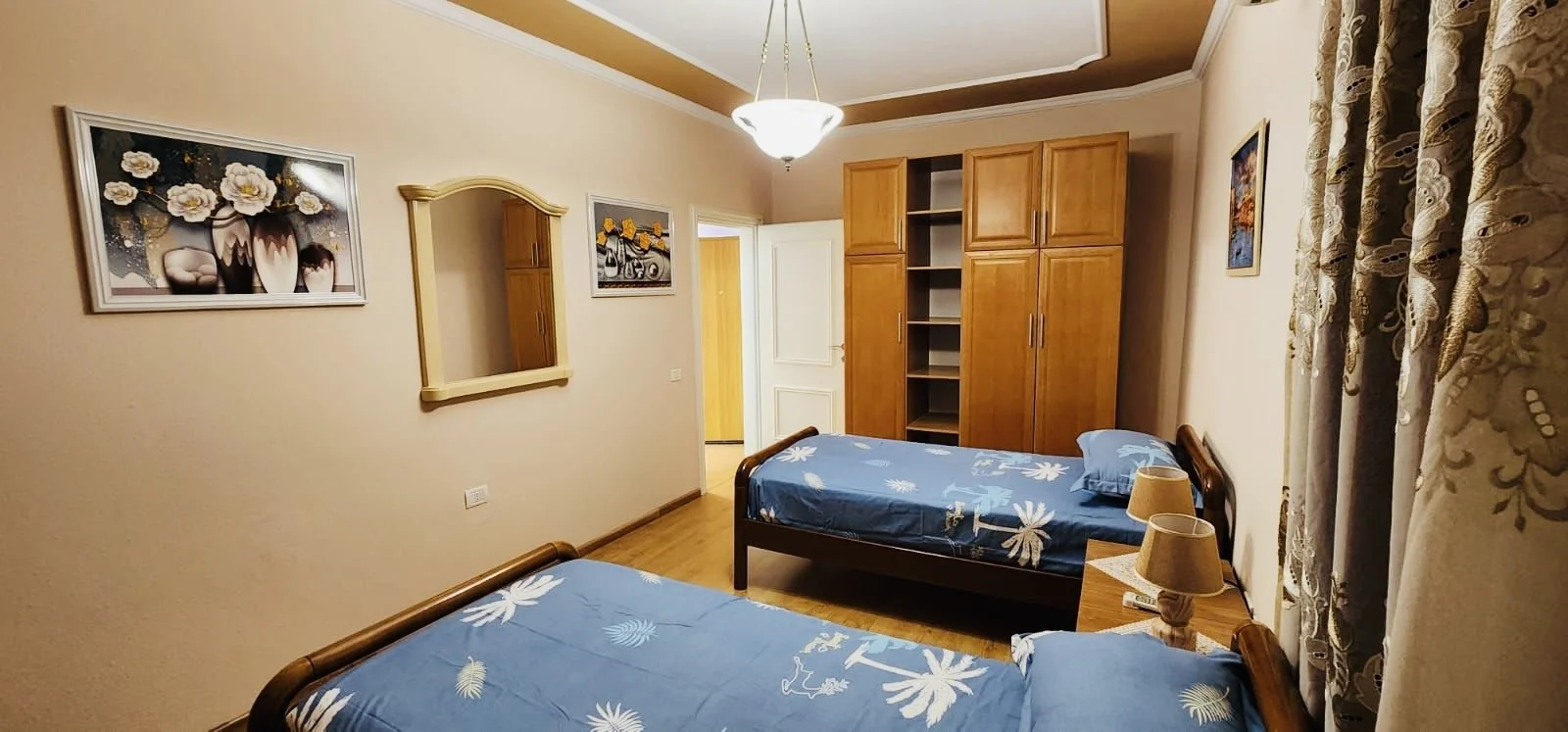 ⚜ APARTAMENT 2+1 ME QERA TE STACIONI I TRENIT
