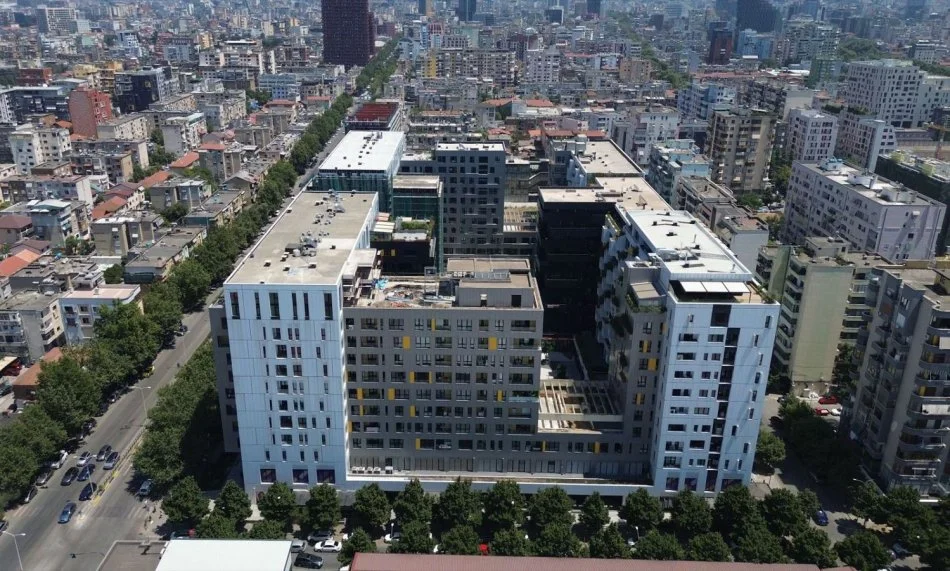 Tirane, shitet apartament duplex 3+1+Verande, Kati 10, 356 m² (Kompleksi Square 21)
