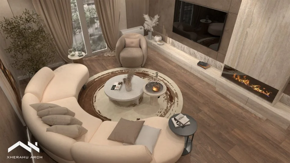 Tirane, shitet apartament 2+1+Ballkon Kati 3, 128 m² 186.000 € (tek Rezidenca Porta Tirana e Re)