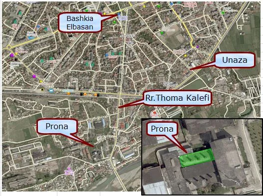 Elbasan, shes magazine 231 m² 3550000 leke