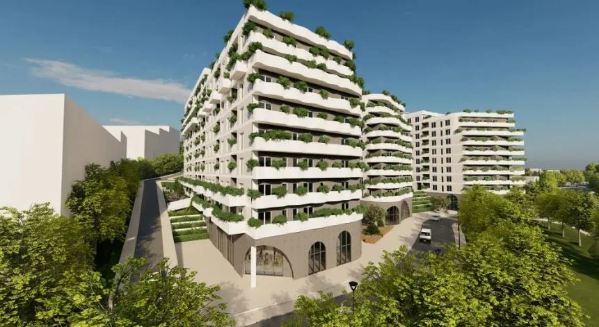 Tirane, shitet apartament 1+1 Kati 4, 69 m² 72.765 € (KOMPLEKS ALUNA)