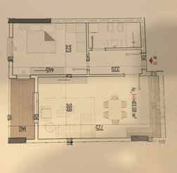 Tirane, shes apartament 1+1+Ballkon Kati 4, 74 m² 59.800 € (Venatino Residence, Kamez)