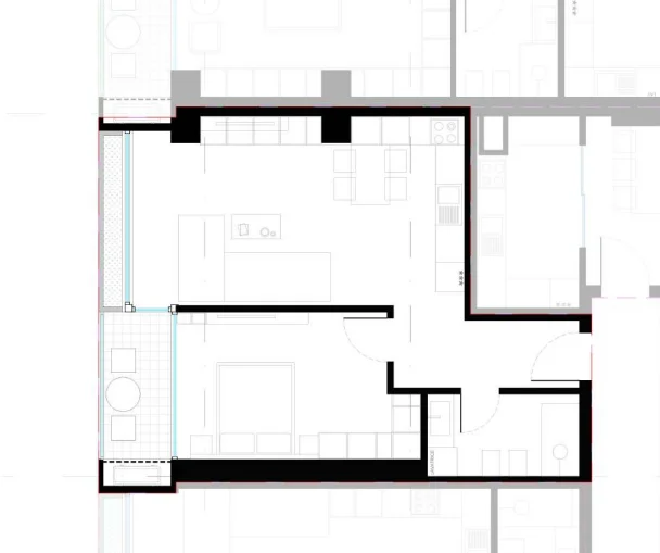 Tirane, shes apartament 1+1+Ballkon Kati 14, 82 m² 153.181 € (Lion Park 2)