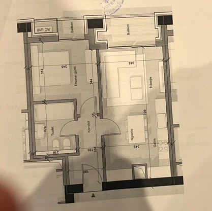 Tirane, shes apartament 1+1+Ballkon Kati 11, 81 m² 186.760 € (Tirana Boulevard)