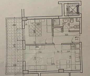 Vlore, shes apartament 1+1+Ballkon Kati 3, 66 m² 178.000 € (Uji i Ftohte, Vlore)