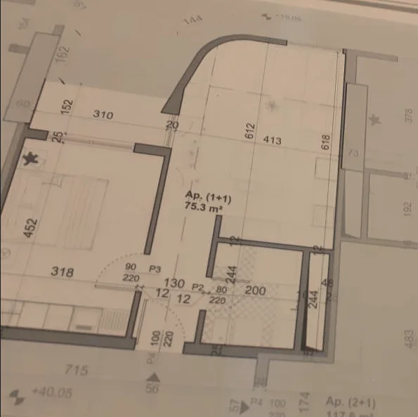Tirane, shes apartament 1+1+Ballkon Kati 11, 75 m² 218.000 € (Bazaar Gate)