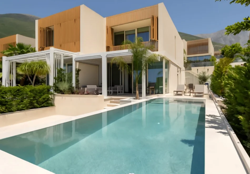 Dhermi - Palase, shes Vile 2+1+Ballkon , 150 m² (Green Coast)