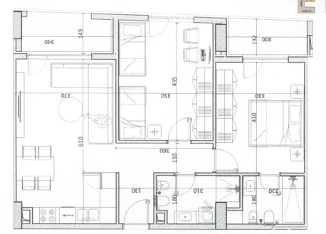 Tirane, shes apartament 1+1+Ballkon Kati 3, 97 m² 87.660 € (Kamez)