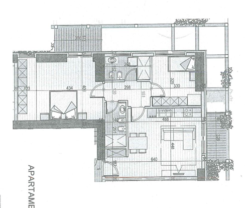 Tirane, jepet me qera zyre Kati 4, 117 m² 1.300 € (Tirana Garden Building)