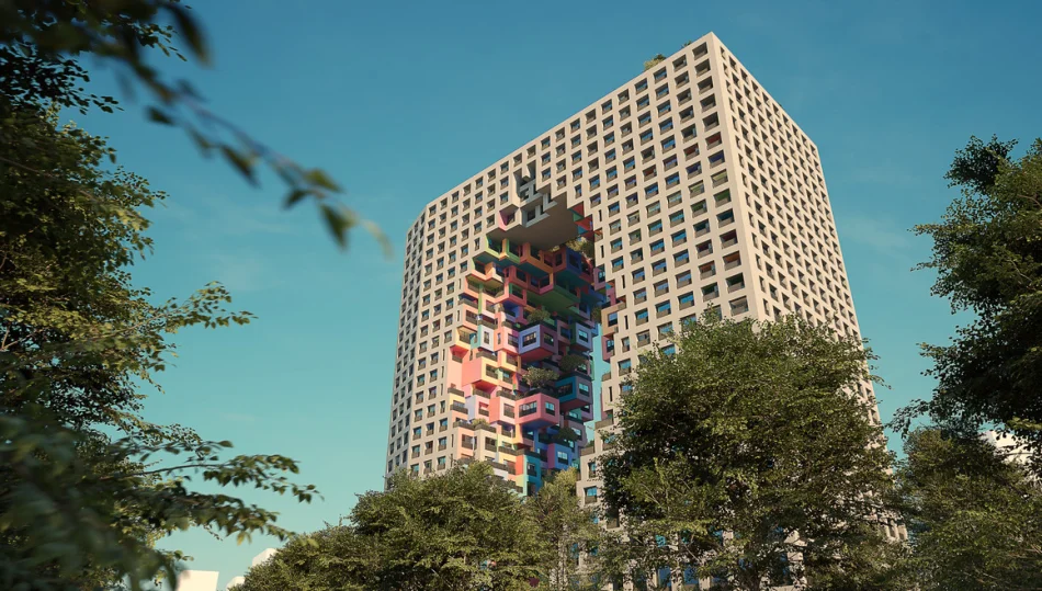 Tirane, shes apartament 1+1+Ballkon Kati 11, 81 m² 186.760 € (Tirana Boulevard)