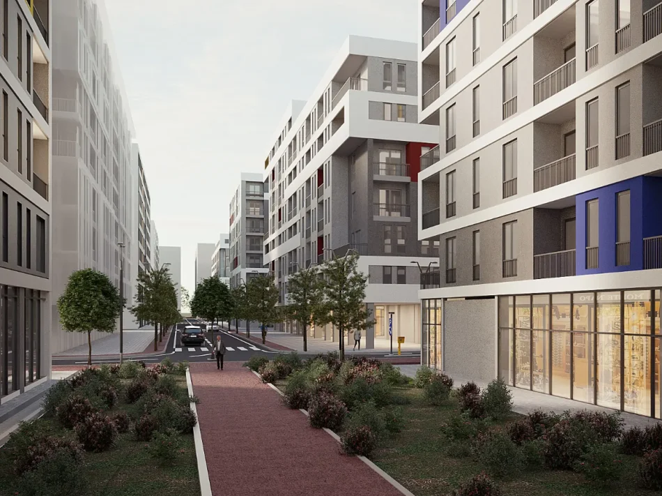 Tirane, shes ambjent biznesi Kati 0, 79 m² 150.000 € (Univers City)