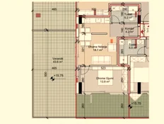 Durres, shes apartament+verande | Penthouse 1+1+Ballkon Kati 5, 116 m² 236.000 € (Porto Lalzi)