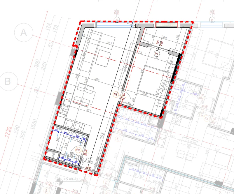 Tirane, shes apartament 1+1+Ballkon Kati 1, 69 m² 126.000 € (Lorden Residence)