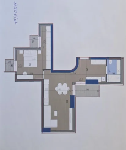 Tirane, shitet apartament 1+1 Kati 4, 101 m² 166.650 € (Rruga 5 Maji)