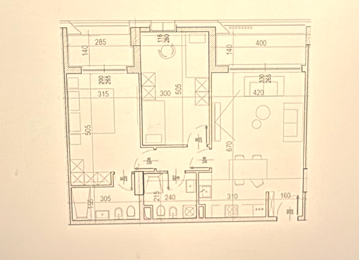 Tirane, shes apartament 2+1+Ballkon Kati 3, 117 m² 199.500 € (Riverside Residence)