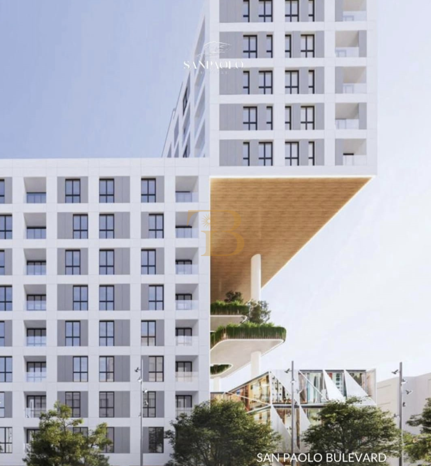 Tirane, shes apartament 2+1+Ballkon Kati 1, 127 m² 216.900 € (San Paolo Boulevard)