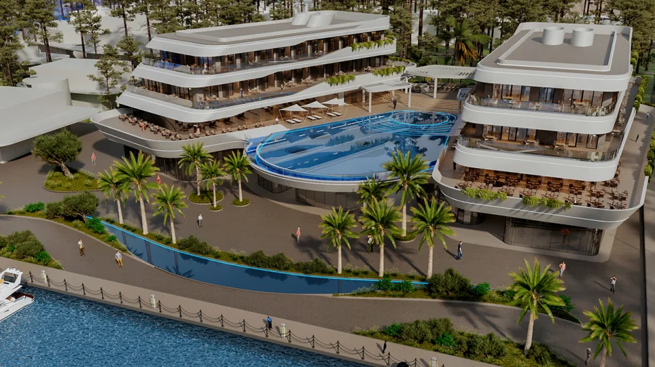 Durres, shes apartament 2+1+Ballkon Kati 0, 112 m² 259.000 € (Porto Lalzi)