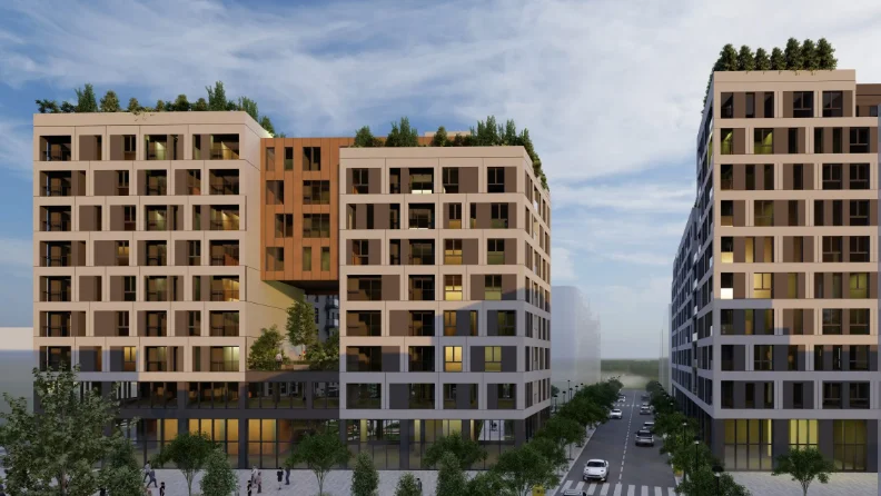 Tirane, shes apartament 2+1+Ballkon Kati 3, 107 m² 269.000 € (Novus Residence)