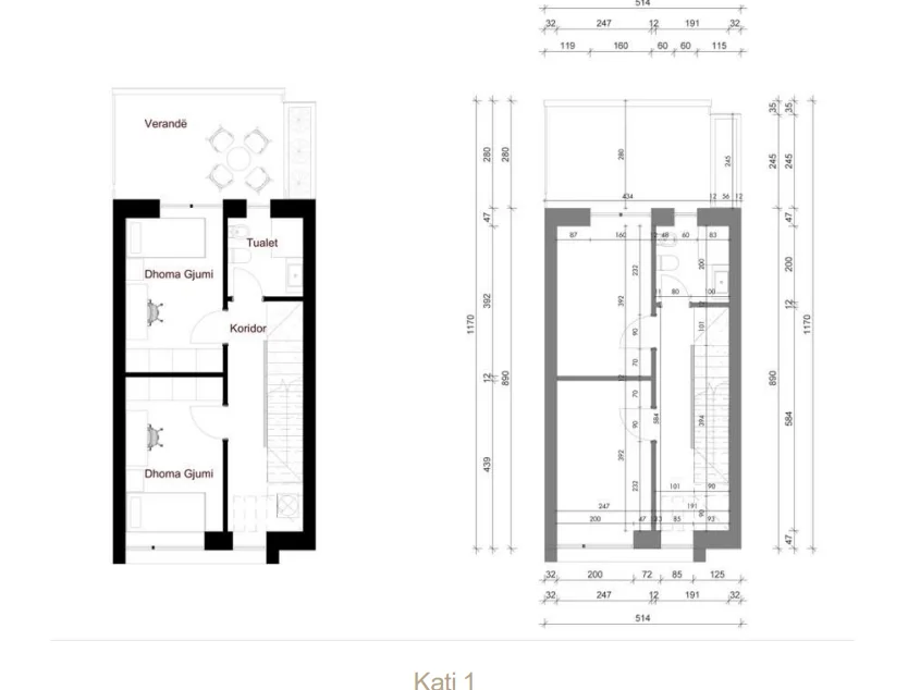 Tirane, shes Vile 3 Katshe , 234 m² 383.000 € (West Home Residence)