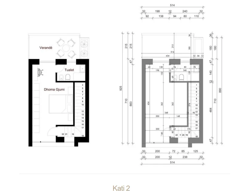 Tirane, shes Vile 3 Katshe , 234 m² 383.000 € (West Home Residence)