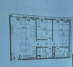 Tirane, shes apartament 2+1 Kati 3, 92 m² (Riverside Residence)