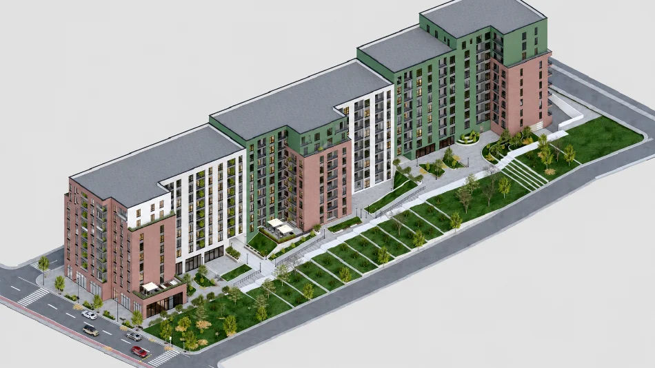 Tirane, shitet apartament 1+1+Ballkon , 73 m² 80.600 € (Paskuqan, Tirana View Residence)