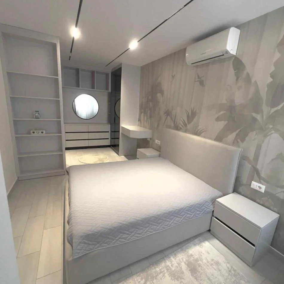 Tirane, jepet me qera apartament 1+1+parkim Kati 9, 68 m² 650 € (RIVER RESIDENCE ASTIR)