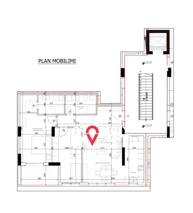 OKAZION rruga Elbasanit 1300€/m2 Shitet Apartament 2+1+2 134 m²