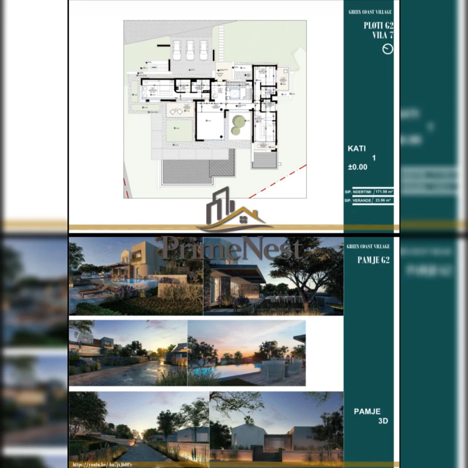 Dhermi - Palase, shitet apartament 1+1 Kati 2, (Green Coast 2)