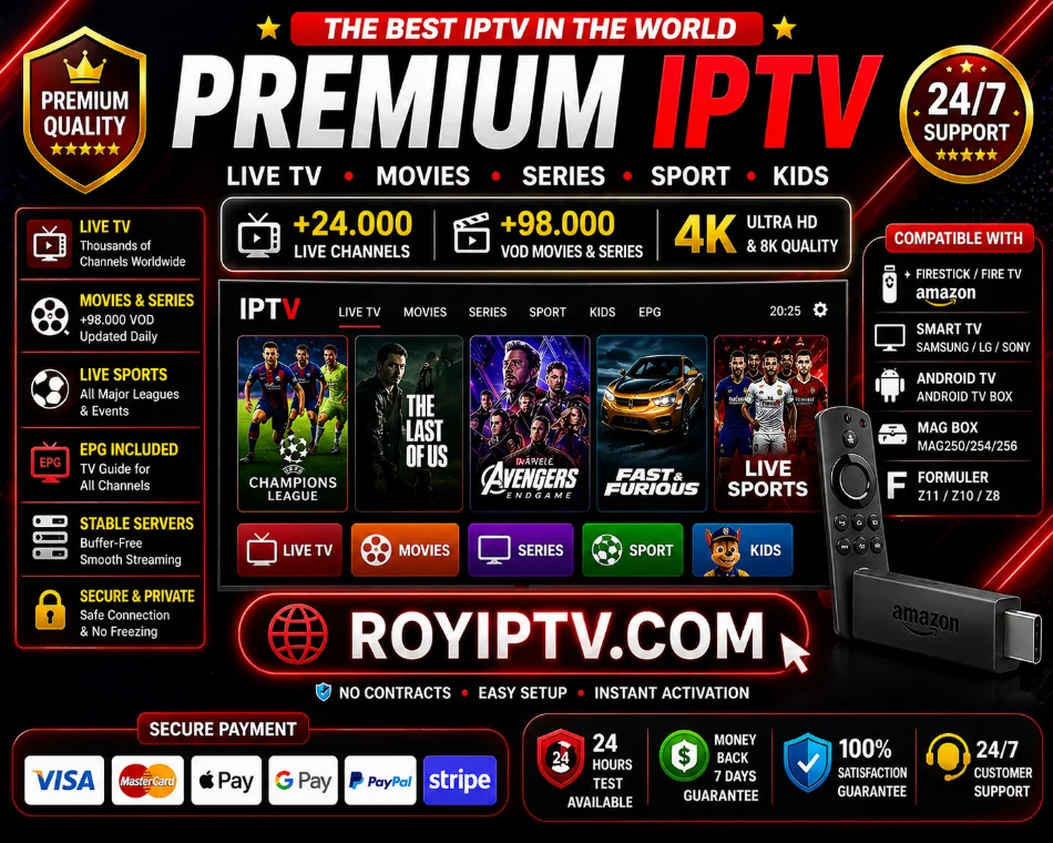 Tirane, oferte Smart TV IPTV ULTIMATE royiptv.com 9 EUR