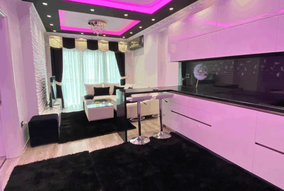 Tirane, jepet me qera apartament 2+1 Kati 4, 90 m² 600 € (Rruga Muhamet Deliu)