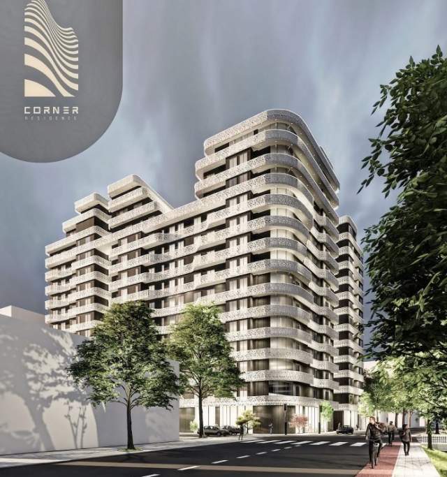 Tirane, shitet 2+1 Kati 7, 1.710 Euro/m2 - Ish-parku Corner Residence