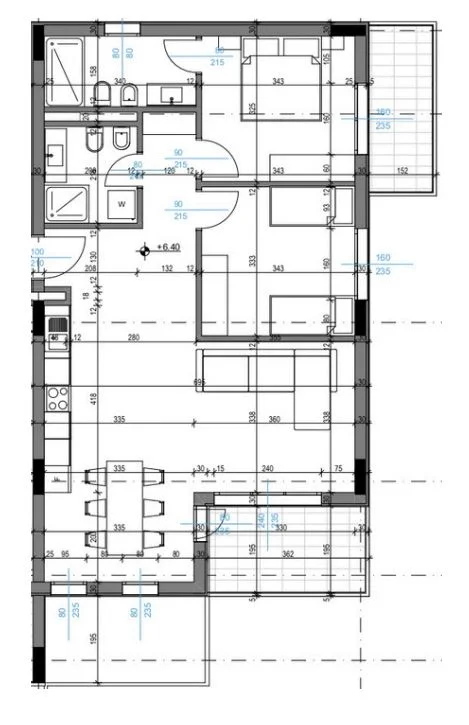 SHITET: 2+1+2wc & Post Parkimi 📍 San Nicolas - Palase ( S.105,06m2 ) 📌ME HIPOTEKE - **Mundesi Kredimi & Pagese me Keste** 🪐 (398,000 Euro)