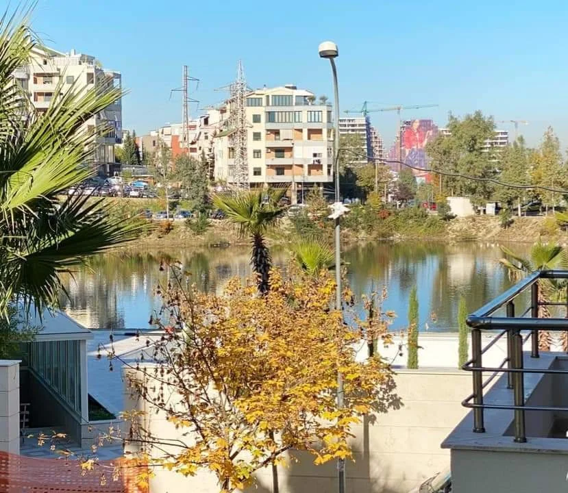 Tirane, jepet me qera apartament 1+1 Kati 2, 112 m² 1.000 € (Liqeni i Thate)