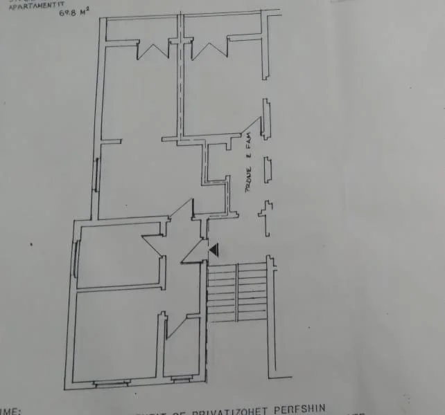 Shitet, Apartament 2+1+Ambient Gatimi, 21 Dhjetori, Tiranë - 200,000€ | 70m²