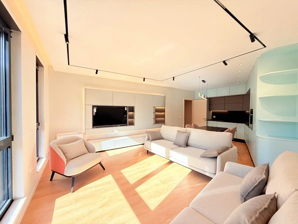 Tirane, jepet me qera apartament 2+1 Kati 2, 90 m² 1.500 € (Kopeshti Zoologjik)