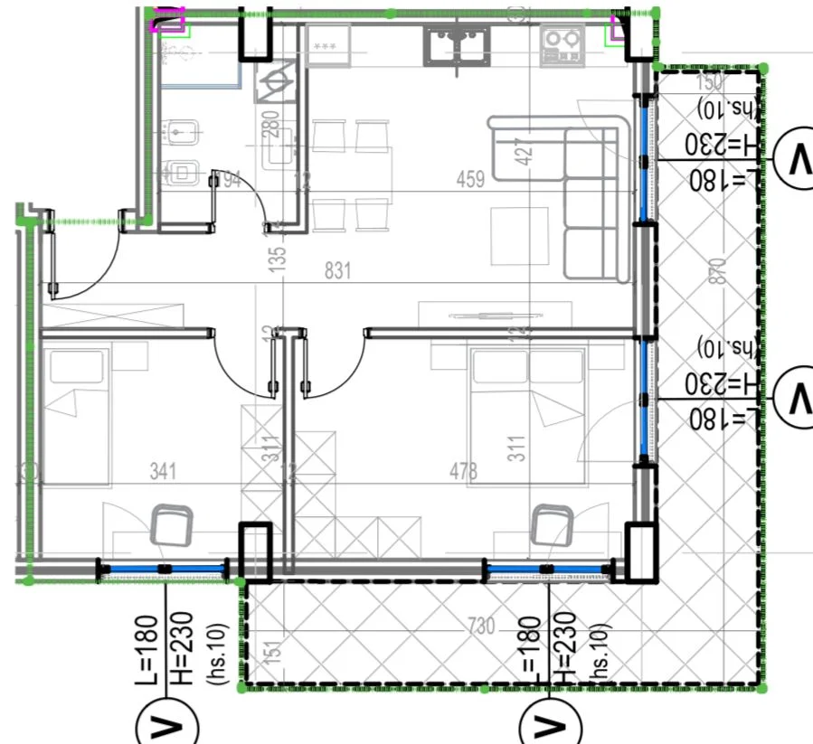 Tirane, shitet apartament 1+1 Kati 2, 72 m² 124.250 € 