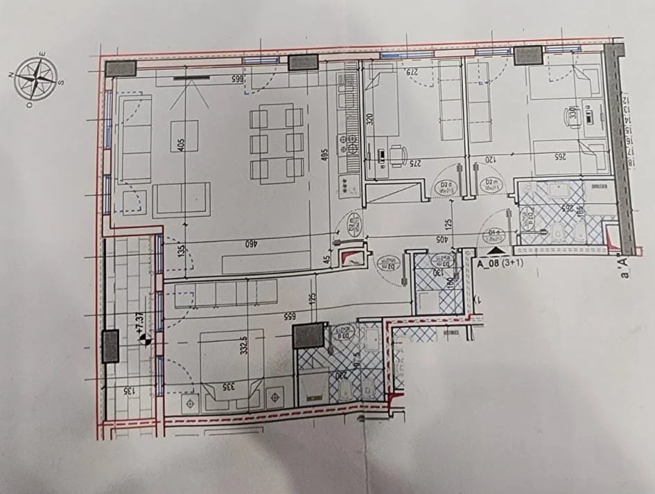 Shqiperi, shes apartament 2+1 Kati 2, 124 m² 248.000 € (Bulevardi i Ri)