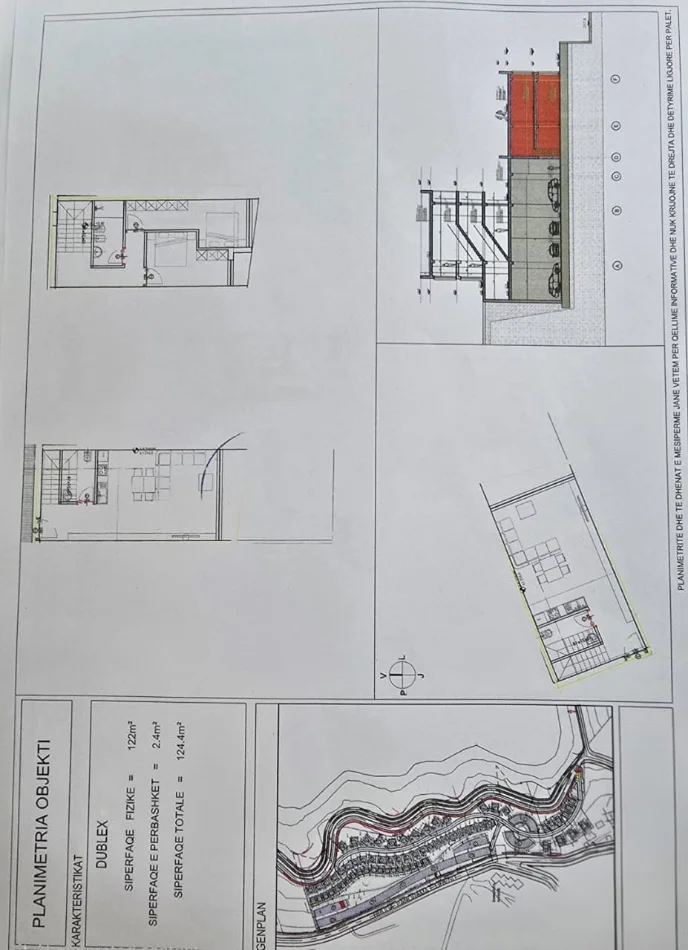 Tirane, shitet apartament duplex Dublex , 124 m² 190.000 € (Liqeni i Farkes)